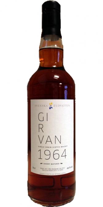 Girvan 1964 Sherry matured