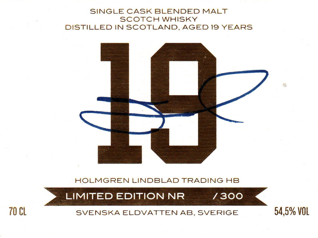 Whisky 19 Blended Malt