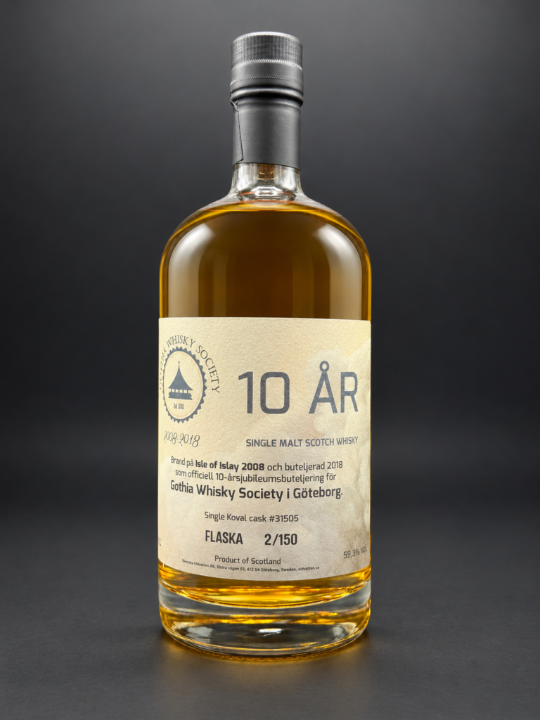 Isle of Islay 2008 for Gothia Whisky Society