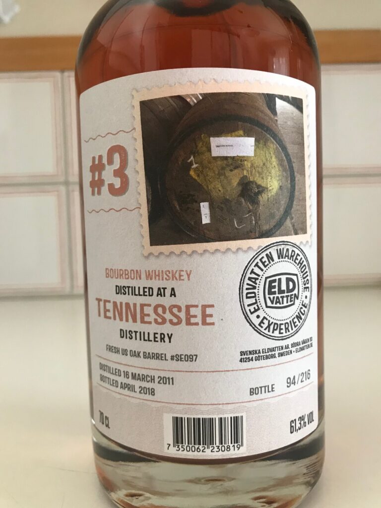 Tennessee Distillery 2011, Warehouse Experience