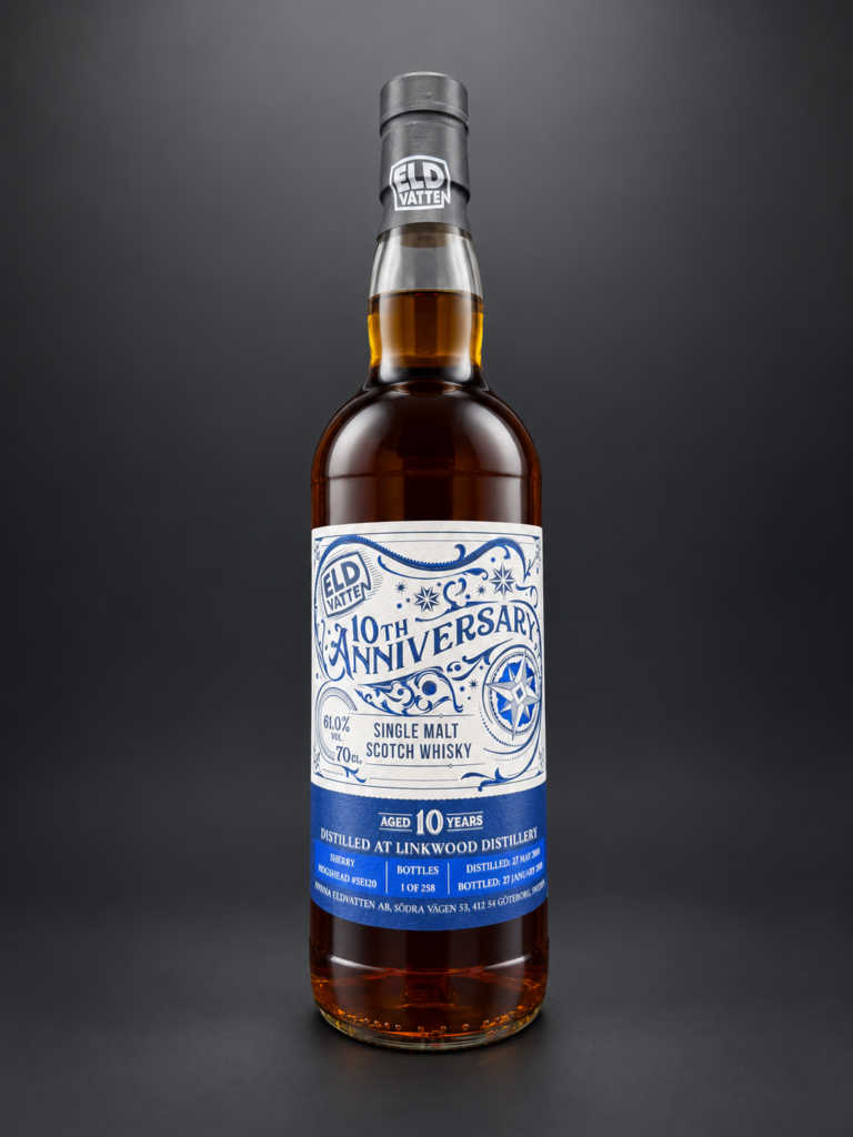 Linkwood 2010 sherry hogshead, 10th Anniversary series