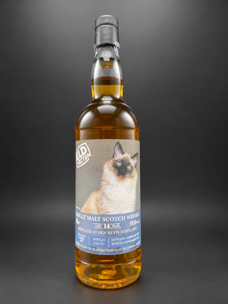 Ben Nevis 2009 bourbon barrel, Kattserie #2