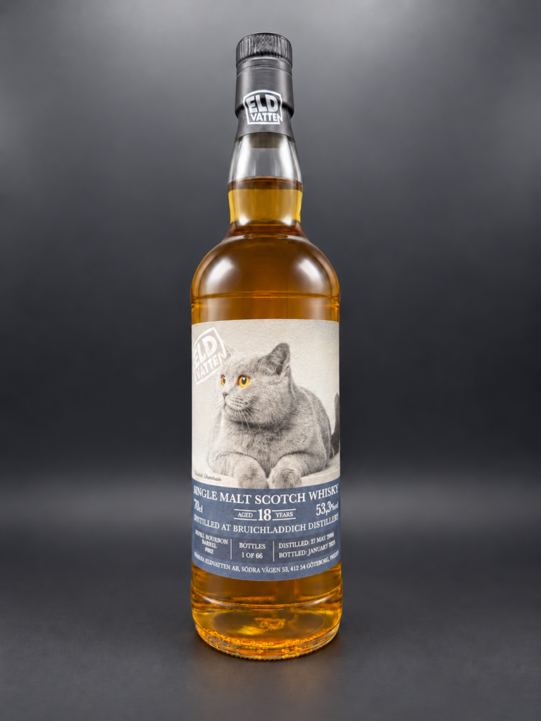 Bruichladdich 2005 1st fill bourbon barrel, kattserie #2
