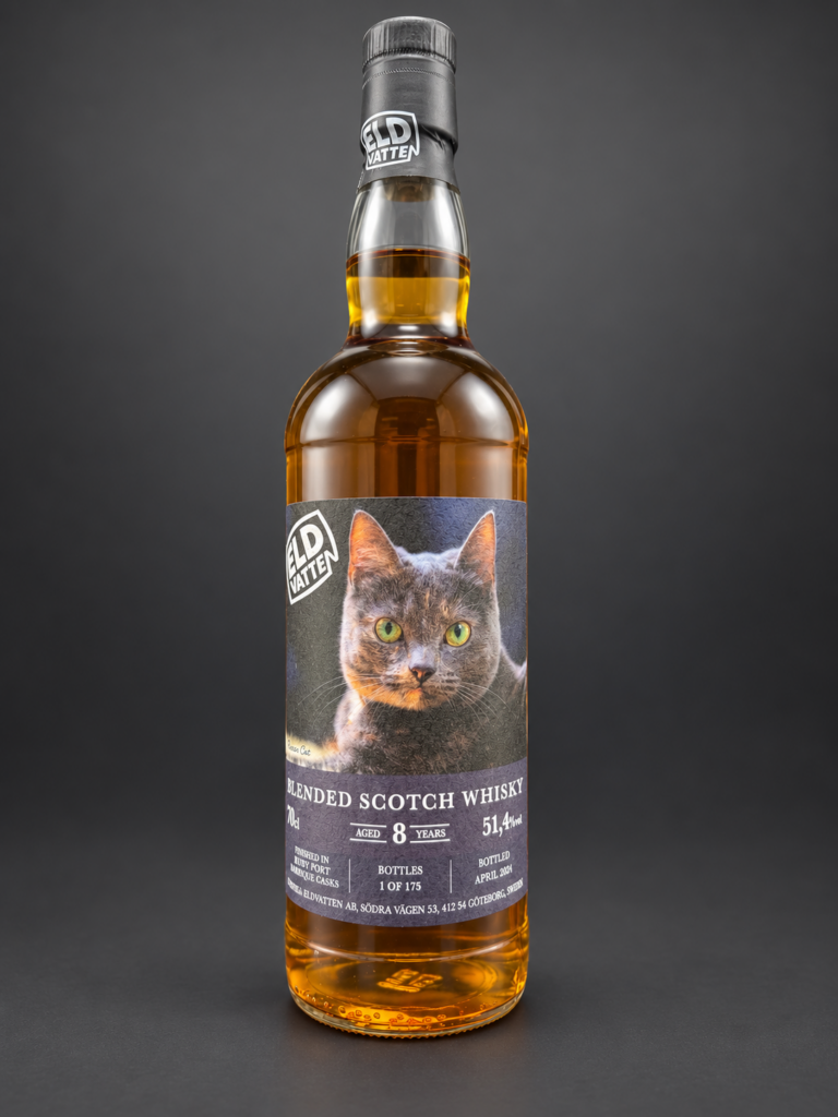 Blended scotch 8 years, kattserie #2