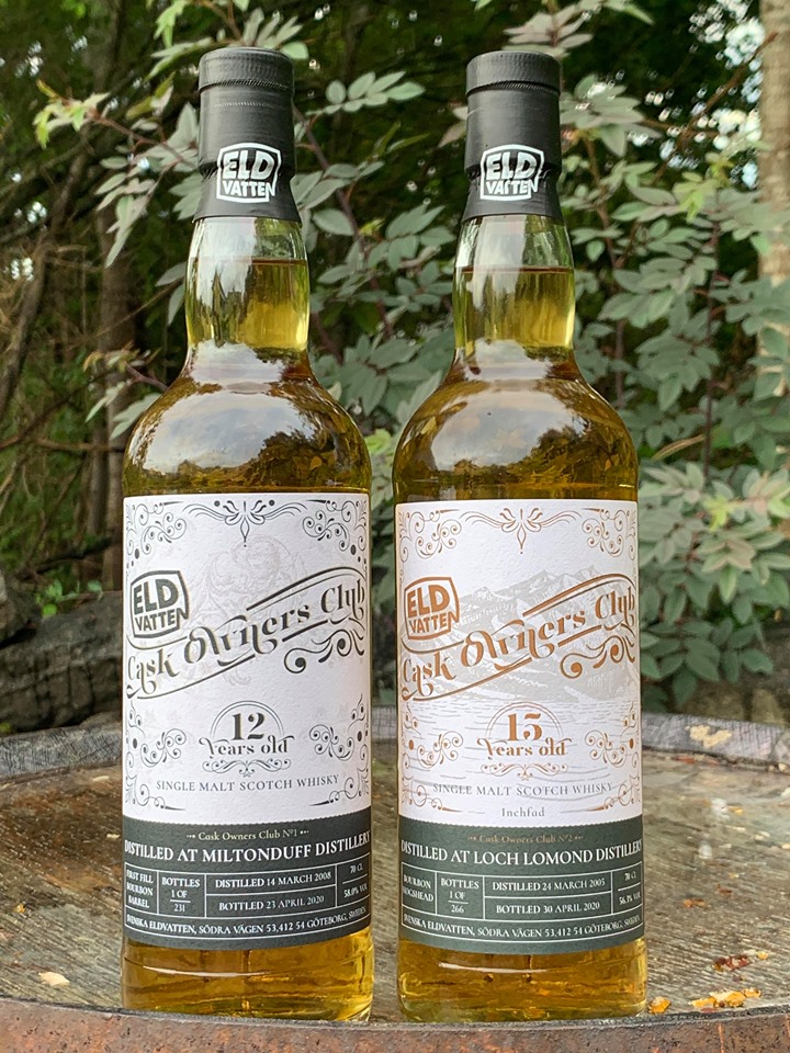 Miltonduff och Inchfad – Cask Owners Club nummer 1 och 2